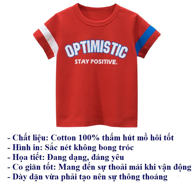 Áo bé trai cộc tay mùa hè thời trang trẻ em hàn quốc SKIDS