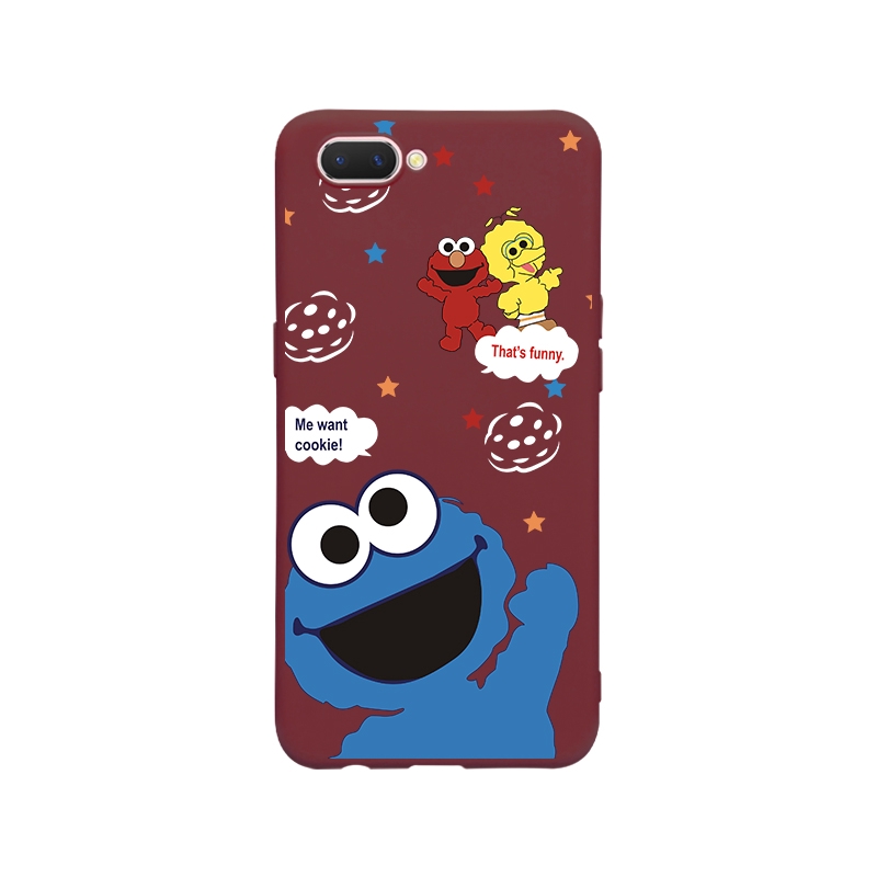Ốp điện thoại họa tiết Sesame Street cho Oppo A12 Neo9 A39 F1S A83 F5 F7 F9 F9Pro A3S A5S | BigBuy360 - bigbuy360.vn