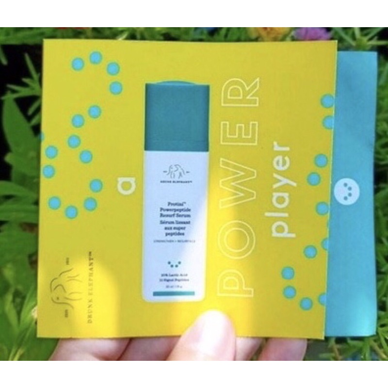 Tinh chất phục hồi da protini power peptide drunk elephant chống lão hoá tẩy da chết sáng mịn da 1