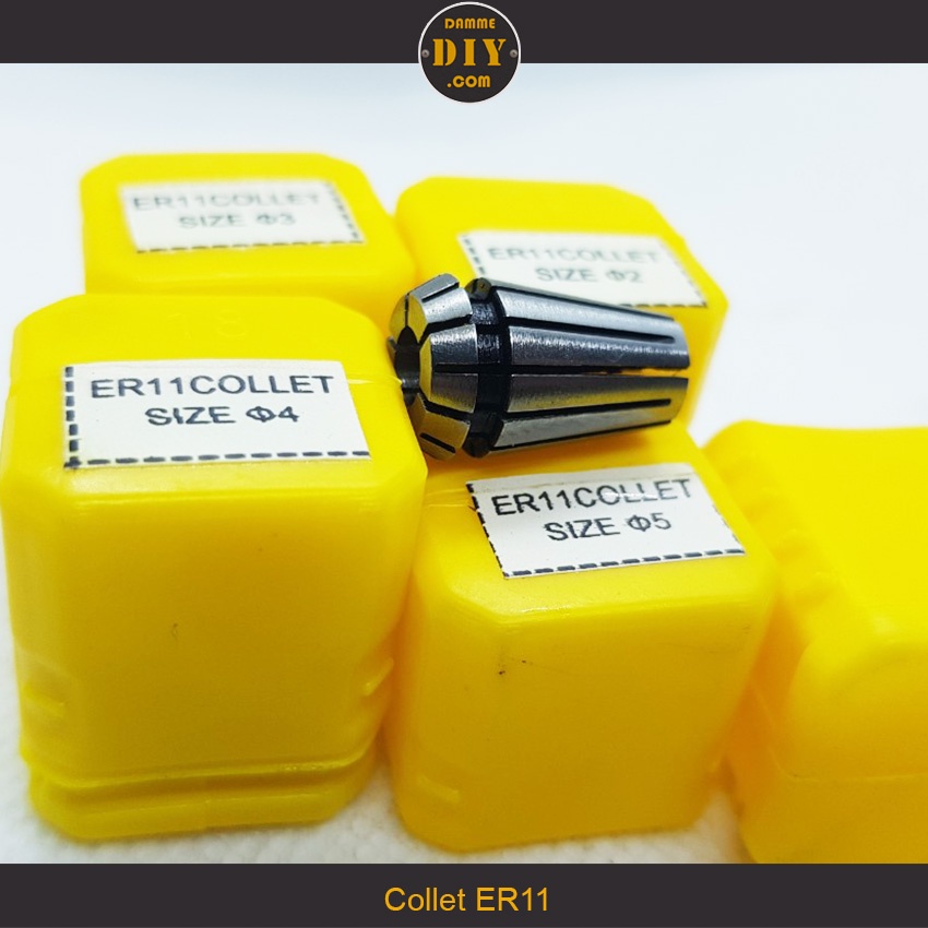 Collet ER11 - áo kẹp, đầu kẹp dao phay CNC