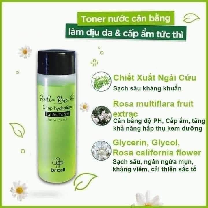 Toner Ngải Cứu Diếp Cá Làm Sạch Sâu Bụi Bẩn Và Lớp Trang Điểm Cho Da 120ml - CL18