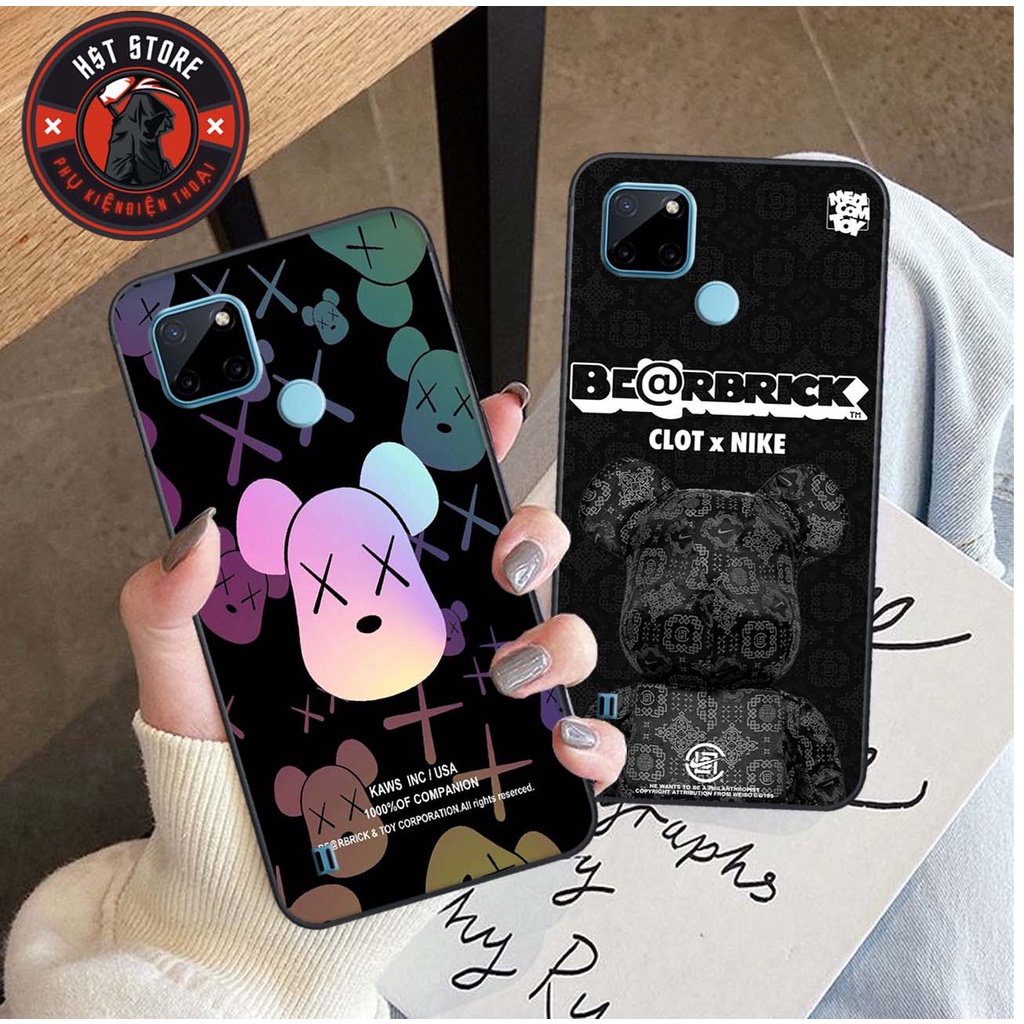 Ốp lưng Realme C21 / Realme C21Y / Realme C15 / Realme C25Y / Realme C12 - in hình gấu kawws broken mới nhất