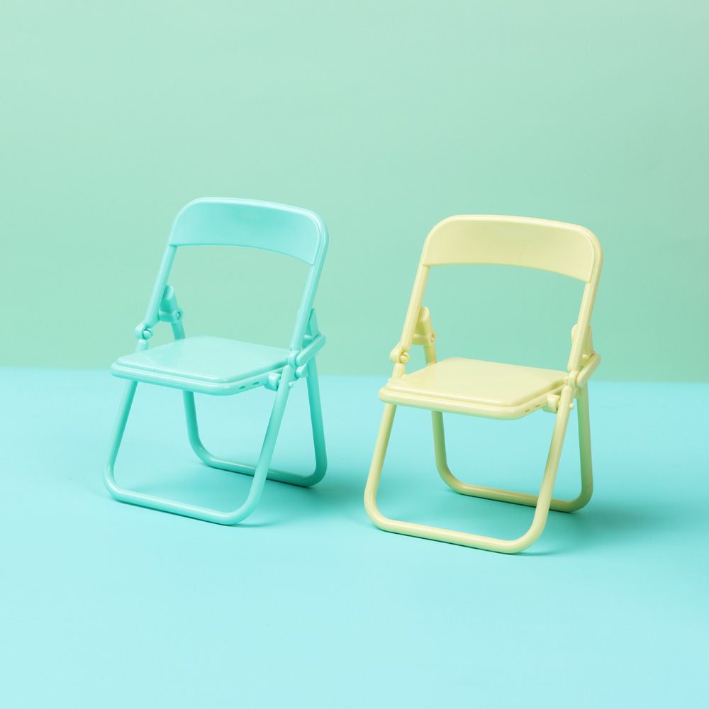 Ghế nhựa mini 1:12 trang trí cho nhà búp bê