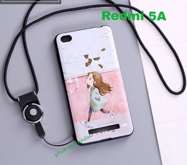 Xiaomi Redmi 5A ốp lưng dẻo TPU in 3D cao cấp