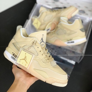 [The Blockhouse] Giày Jo Đừn 4 Off-Whlte Sail (J4 OW màu kem)