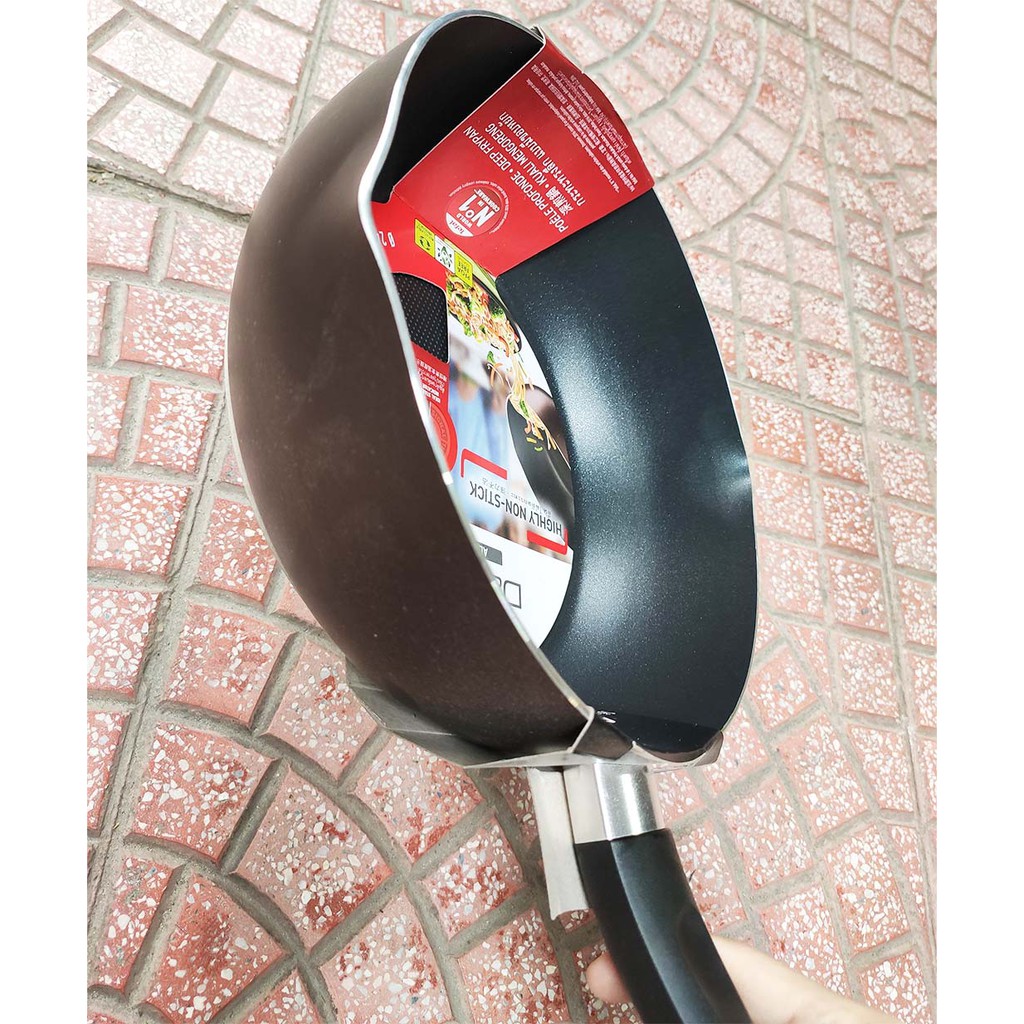 Chảo sâu lòng chống dính Titanium đáy từ 24cm Tefal Day by Day G1436405 - Hàng chính hãng, bảo hành 24 tháng