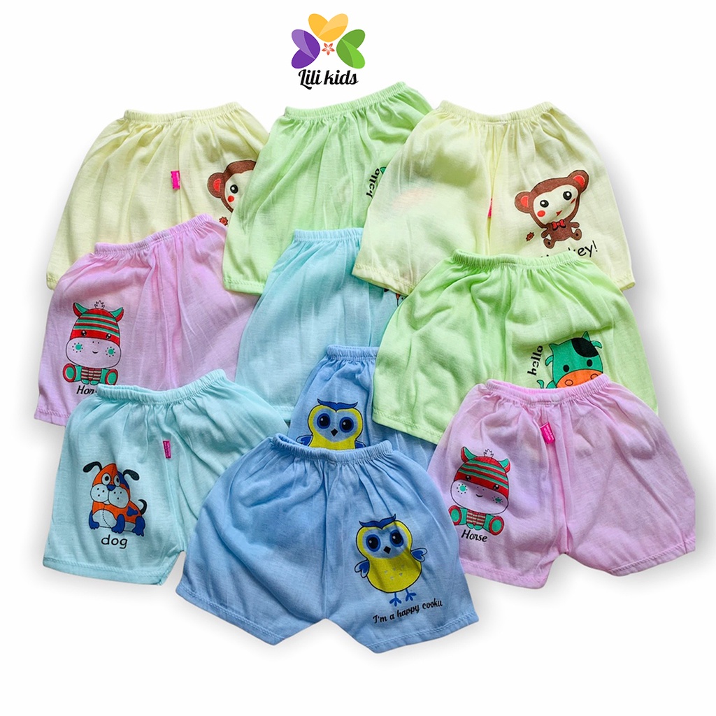 Quần Chục Đùi LILI.KIDS Quần Cotton Carter Cộc Mùa Hè Cho Bé Trai Bé Gái QC03