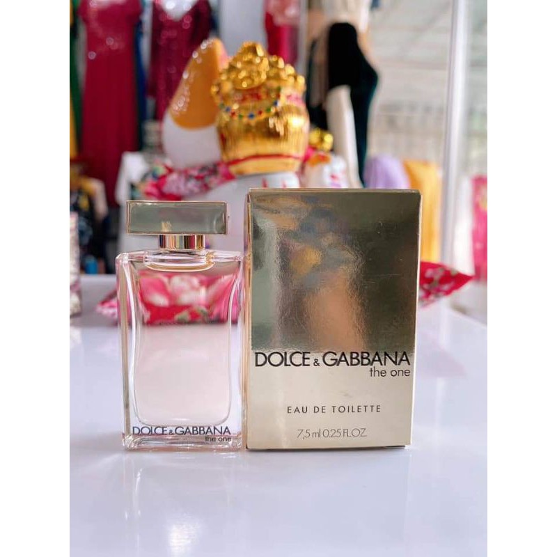 [Chính Hãng ] Nước hoa mini Dolce & Gabbana The One Eau de Toilette for Woman
