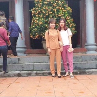 Bộ lam đi chùa vải đũi
