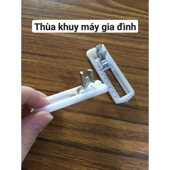 Chân vịt thùa khuy  máy Gia đình