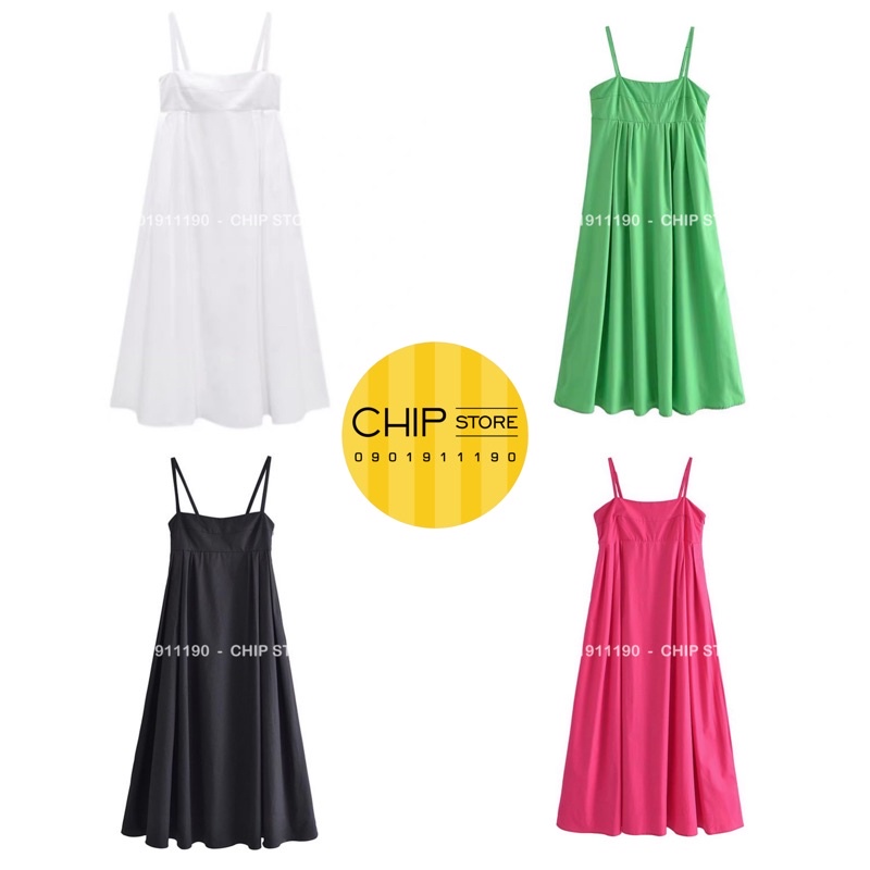 VÁY MAXI SUÔNG ZARA XUẤT DƯ XỊN ĐI BIỂN DU LỊCH THOẢI MÁI