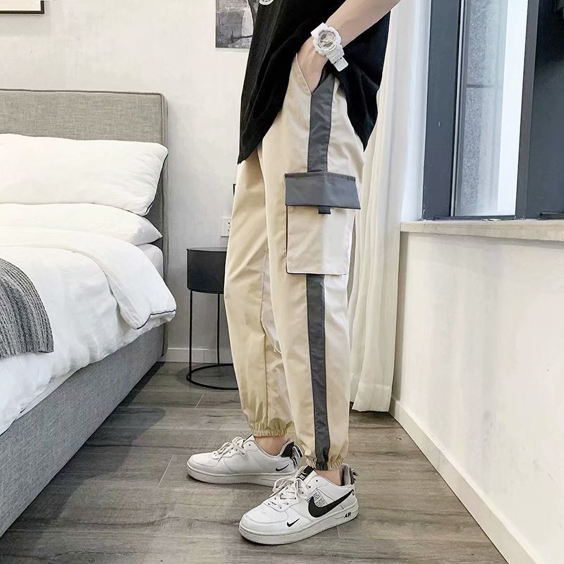 Quần jogger ống rộng phong cách Hàn Quốc size M-5XL thời trang cho nam | BigBuy360 - bigbuy360.vn
