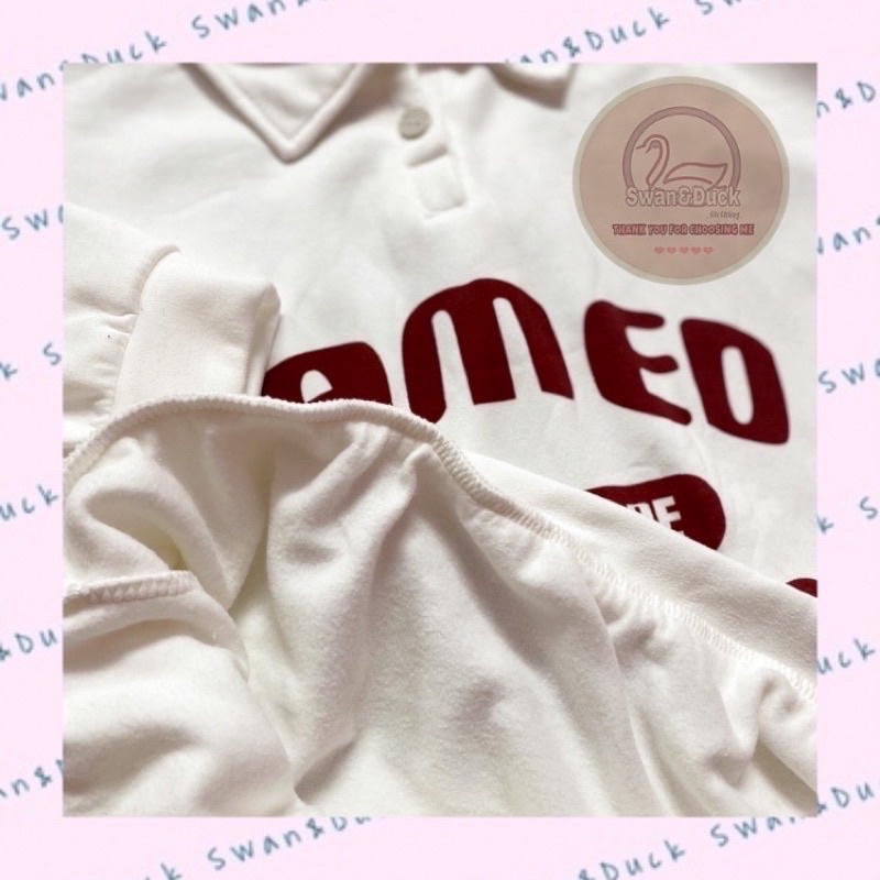 SWEATER POLO NAMED / CHỮ IN