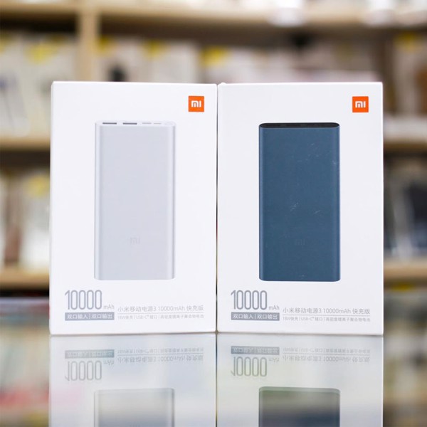 Sạc dự phòng Xiaomi Gen 3 10.000mAh Hàng Chính Hãng BH 1 Năm