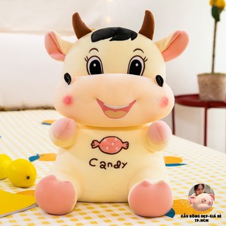 Gấu bông trâu tài lộc siêu to, siêu xinh