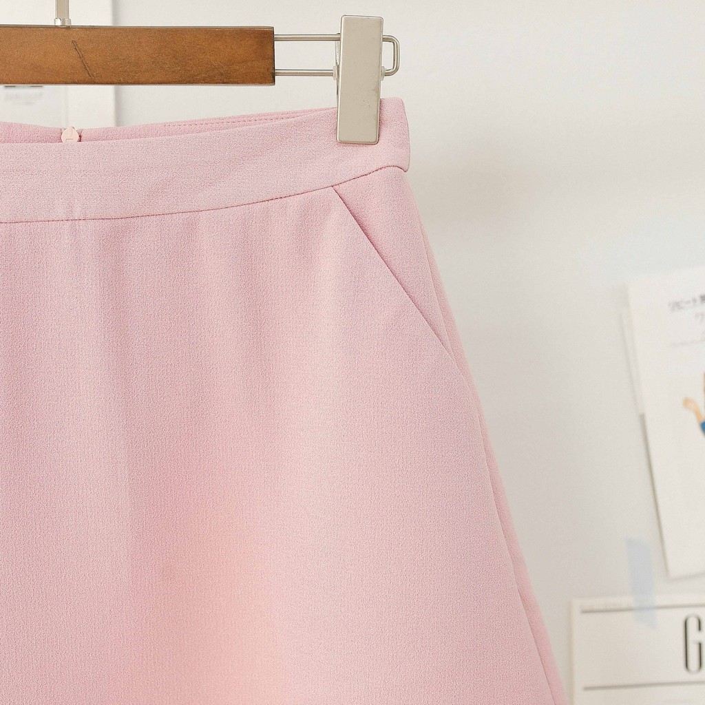 Chân Váy Basic MOMOCO Kiểu Dáng Chữ A Cạp Rời Thanh Lịch M1986