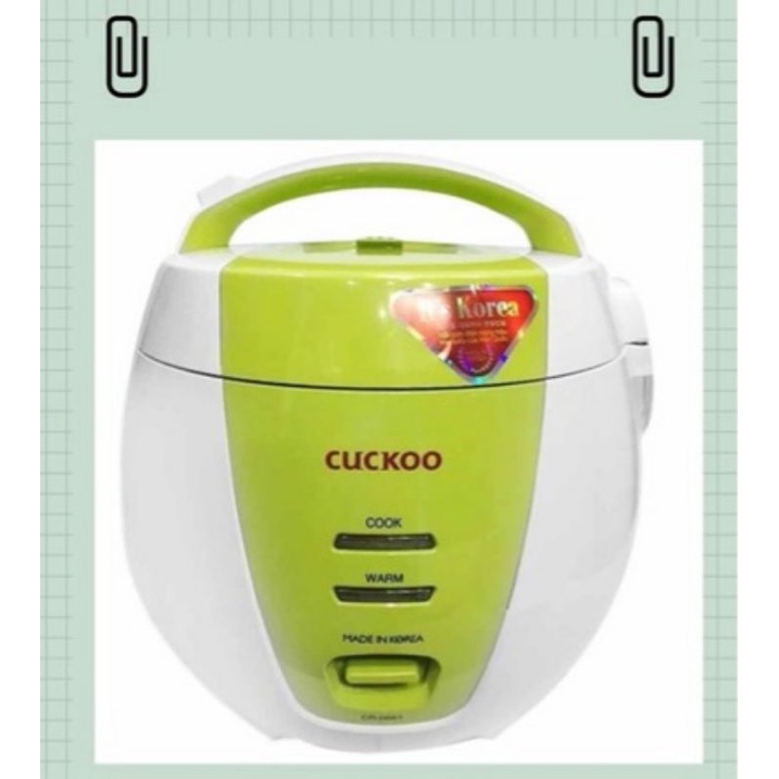 Nồi cơm điện CUCKOO CR-0661 1 lít - Bảo hành 1 năm