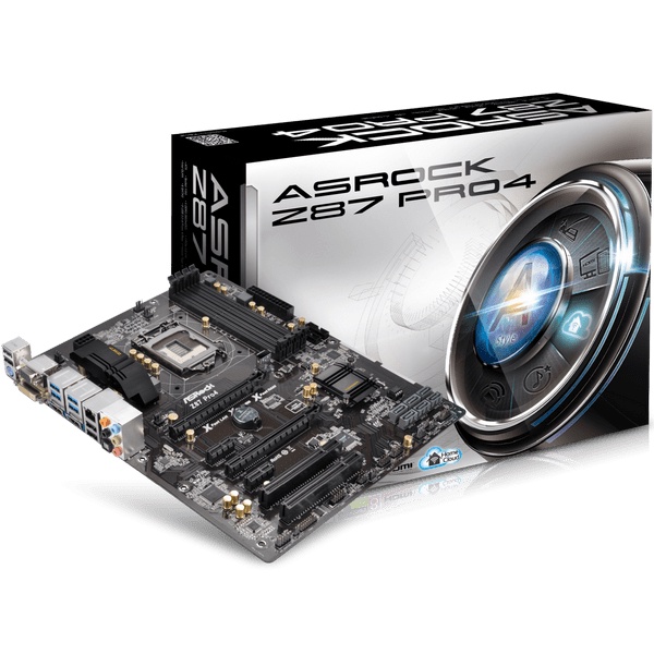 Chặn main Asrock Z87 PRO4 Z87 PRO 4 dùng nắp sau thùng máy