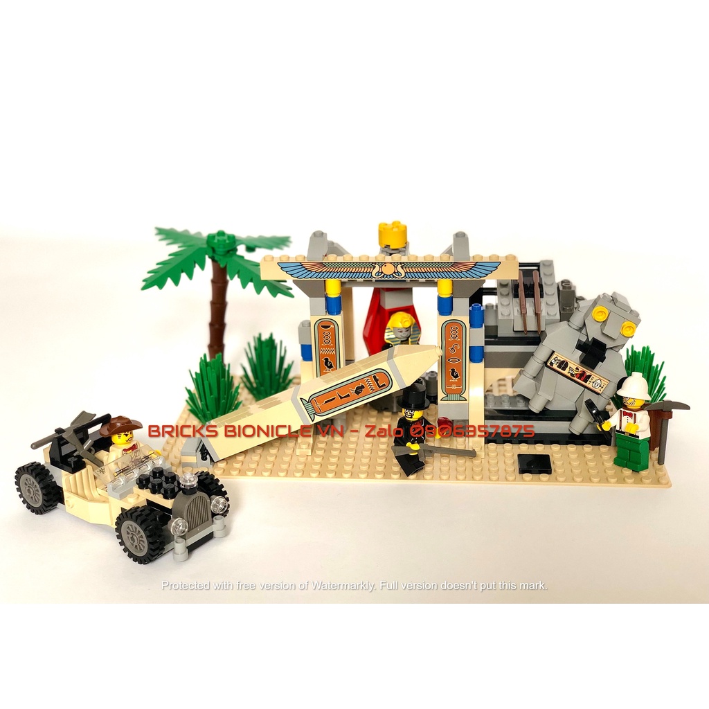 LEGO ADVENTURES SYSTEM - ĐỒ CHƠI XẾP HÌNH LEGO PHIÊU LƯU THÁM HIỂM - 5958 MUMMY'S TOMB - QUAN TÀI XÁC ƯỚP