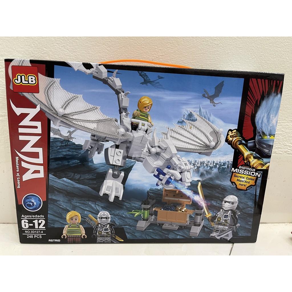 Bộ Lego - Xếp Hình Lắp Ráp - Mô Hình Ninja - Nhiều Chi Tiết Khó Giúp Tăng Khả Năng Sáng Tạo Của Bé