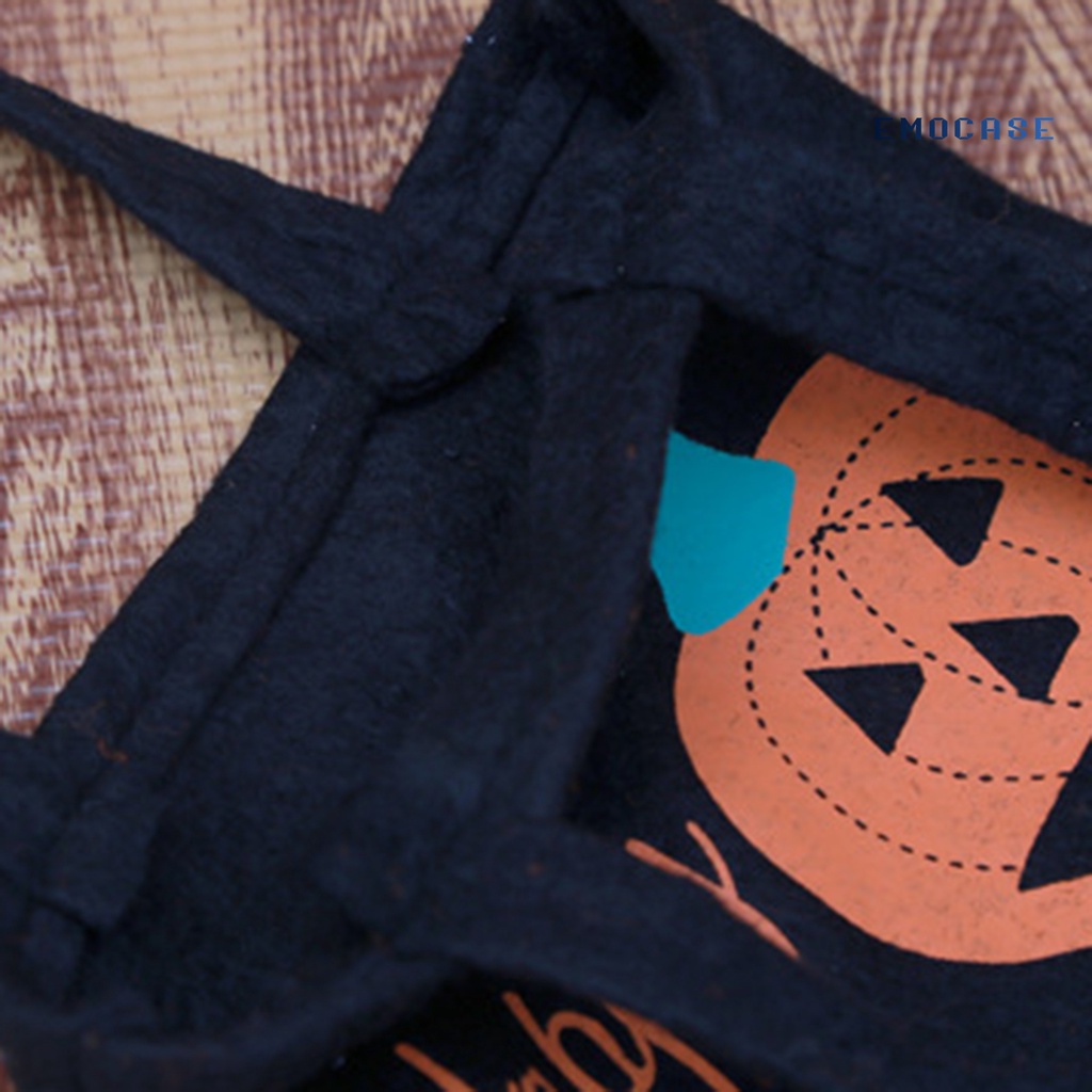 Túi Tote Bằng Vải Không Dệt Thân Thiện Với Môi Trường In Họa Tiết Hoạt Hình Halloween