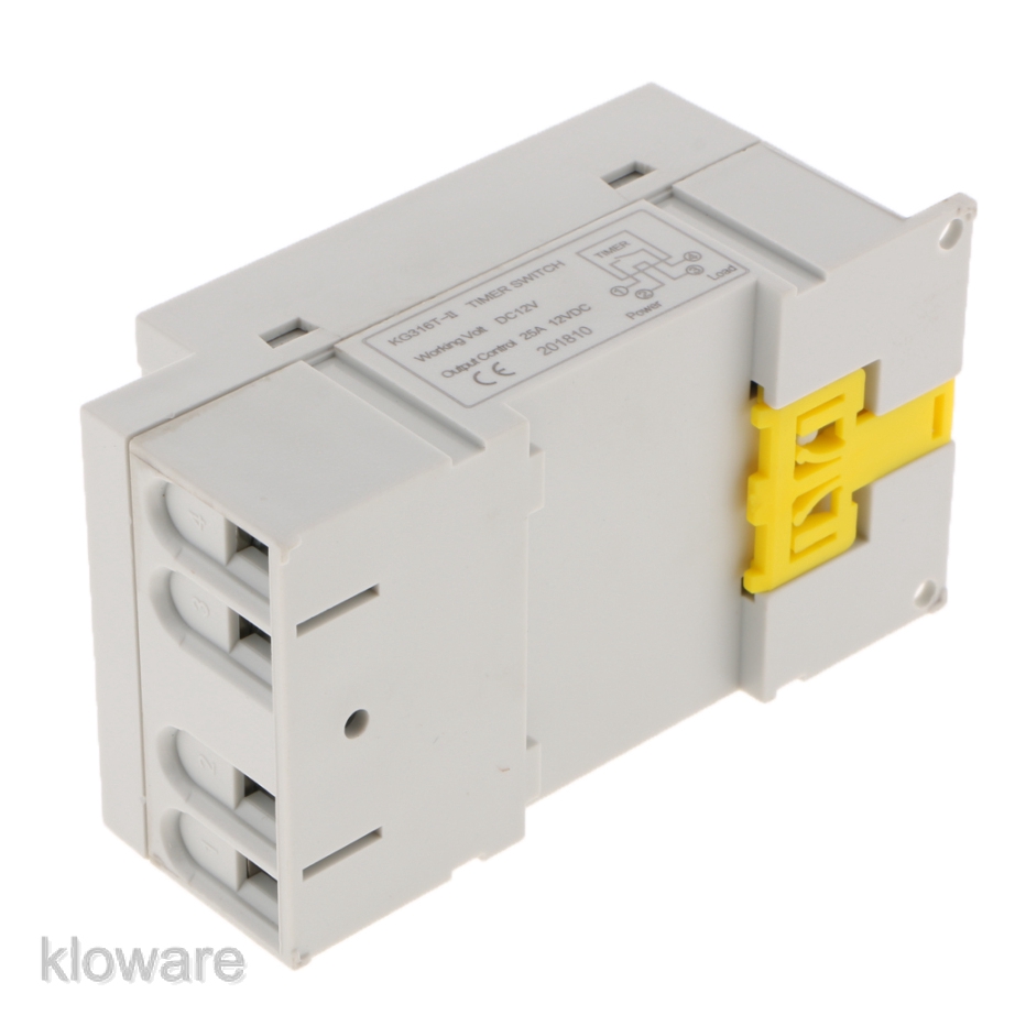 Rơ Le Công Tắc Hẹn Giờ Kỹ Thuật Số 12V DC AC