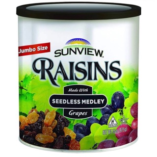 Nho Khô Mỹ Không Hạt Sunview Raisins 425g