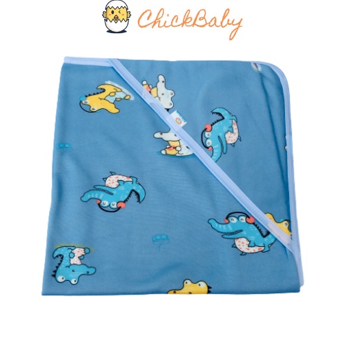 Chăn choàng ủ cho bé 60x50cm Cotton 100% thoáng mát, thấm hút mồ hôi, không ngấn đầu - ChickBabyShop