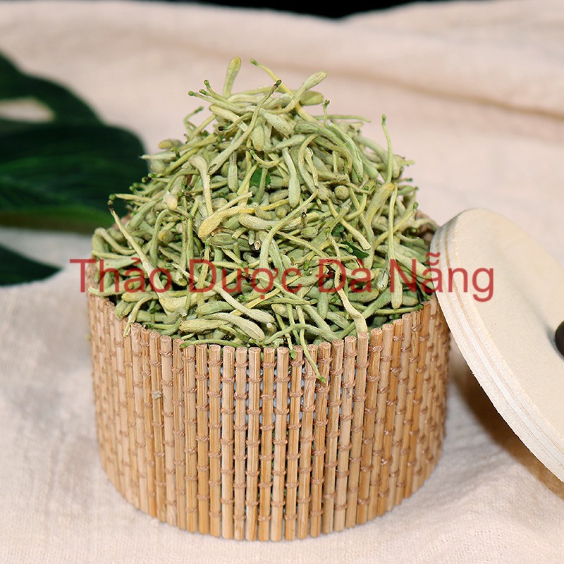 Hoa Kim Ngân Loại 1 xanh ươm nguyên chất. _100 gram