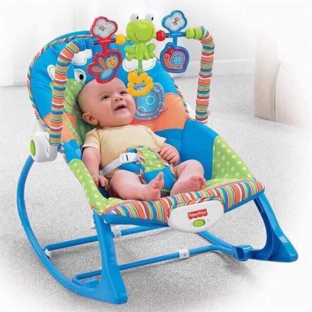 ghế rung cho bé yêu Fisher Price