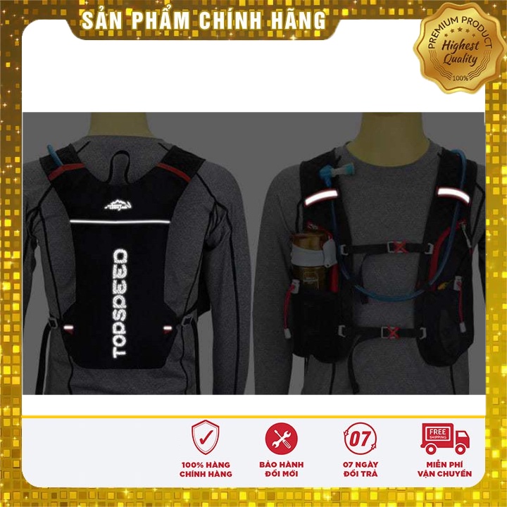 Balô Túi Nước Chạy Bộ Outdoor Local Lion Topspeed Vest Running Trail 5L
