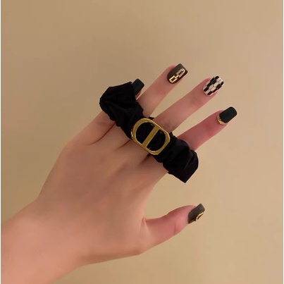 Dây cột tóc Scrunchies co dãn cho phái nữ