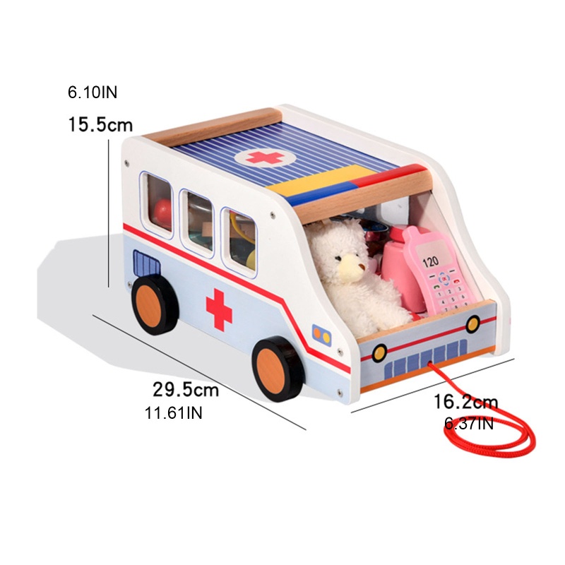 Bộ đồ chơi nhập vai bác sĩ 29/38/44 món cho bé