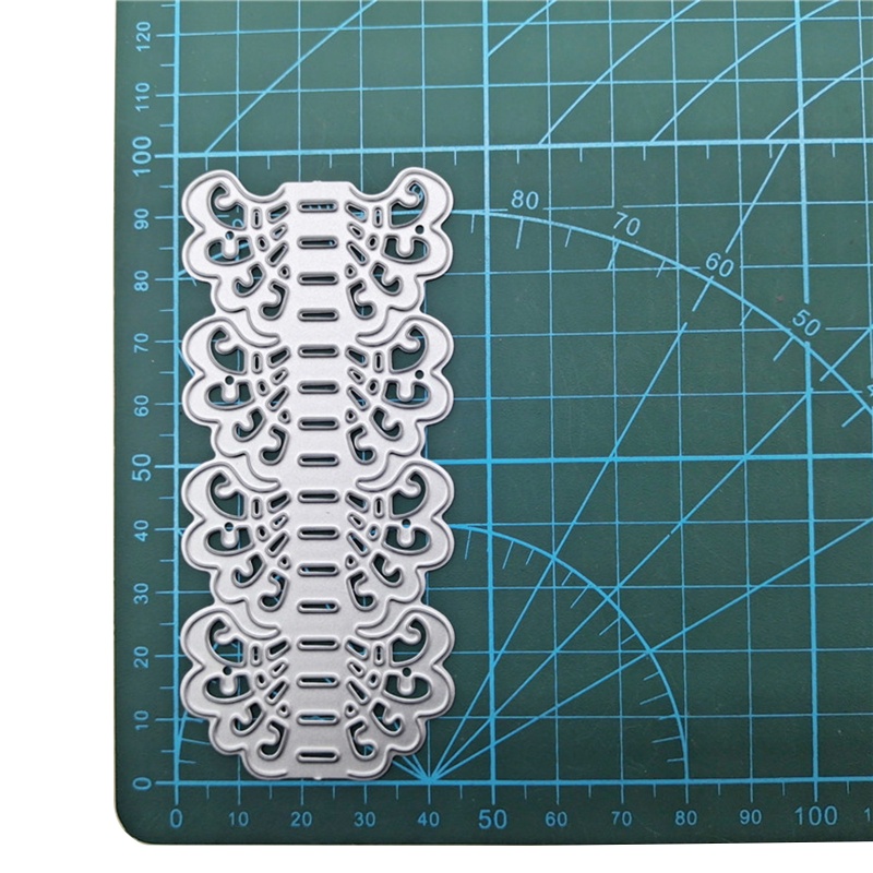 Khuôn Cắt Giấy Kim Loại Hình Khung Hình Hoa Văn Xinh Xắn