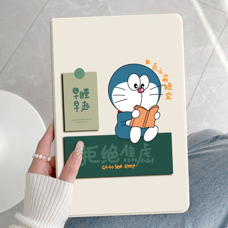 Ốp Máy Tính Bảng Chống Rơi Hình Cậu Bé Bút Chì Cho Apple ipad10.2 ipad2 / 3 / 4 / 5 / 6 mini4 / 5 / 6