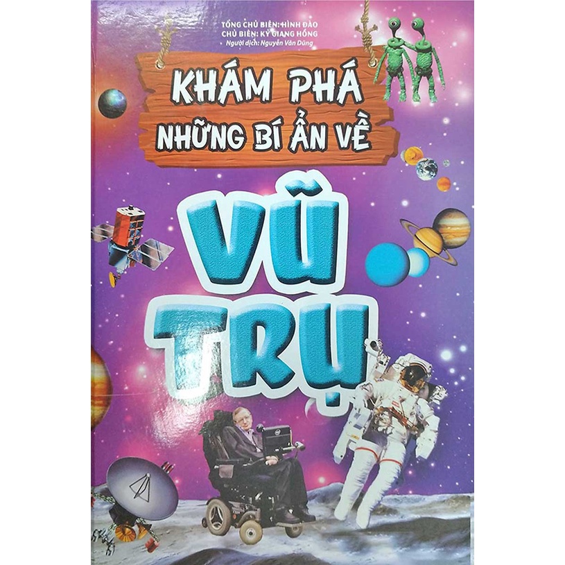 Sách - Khám Phá Những Bí Ẩn Về Vũ Trụ