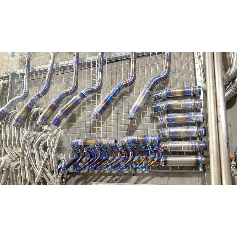 Pass pô chữ L titan gắn lon tăng