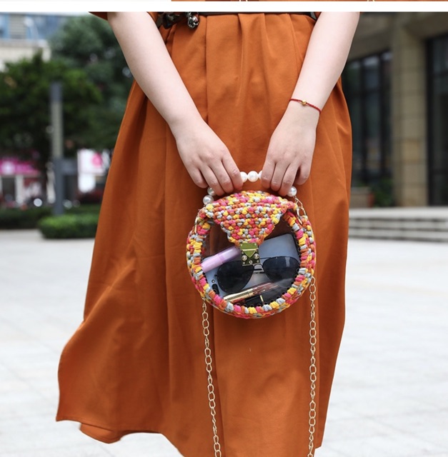 PK túi: Tấm nhựa trong suốt và quai