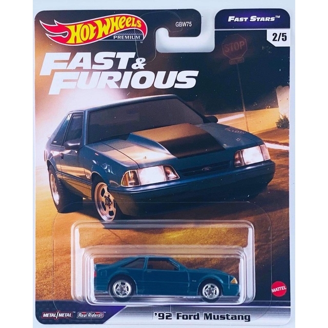 Xe mô hình Hot Wheels Premium Ford Mustang