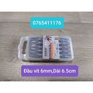 Combo 10 đầu bắn vít bake
