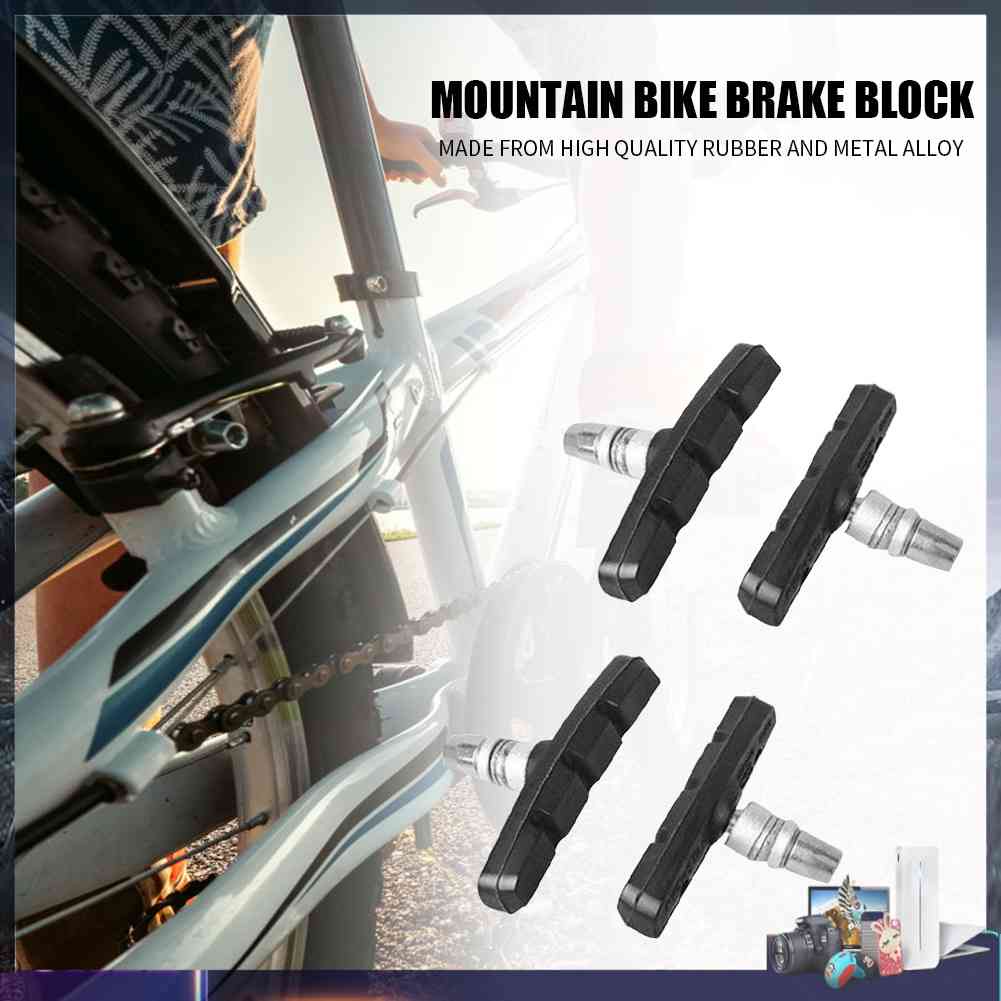 4 Má Phanh Xe Đạp Leo Núi Bằng Cao Su