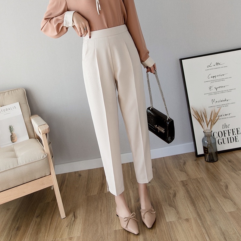 Quần tây 🌟 QUỐC DÂN 🌟 xẻ gấu siêu xinh tôn dáng ❤️❤️❤️ | BigBuy360 - bigbuy360.vn