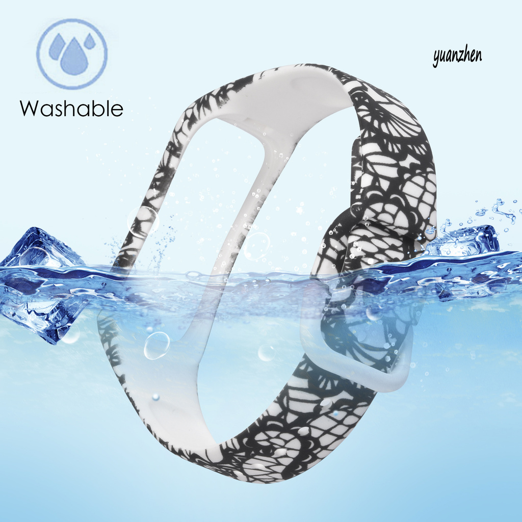 Dây Đeo Tpu Họa Tiết Nhiều Màu Cho Đồng Hồ Samsung Galaxy Fit 2 Sm-R220