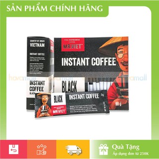 [HÀNG CHÍNH HÃNG] Cà Phê Mr.Việt_Hòa Tan Đen_40g