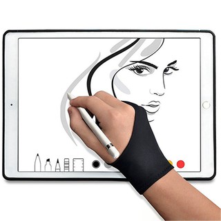 Găng tay trơn đeo hai ngón cho họa sĩ