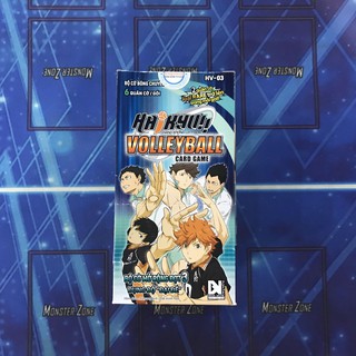 Hộp lớn 24 gói thẻ Bài Haikyuu Chính Hãng - Mở Rộng Đợt 3: Đụng Độ Đại Đế