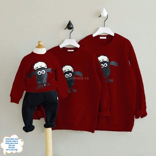 ❄🐑❄ ÁO NỈ BÔNG SWEATER NHỮNG CHÚ CỪU VUI NHỘN , ÁO NỈ ĐÔI  LOẠI 1 ĐỦ MÀU ĐỦ SIZE