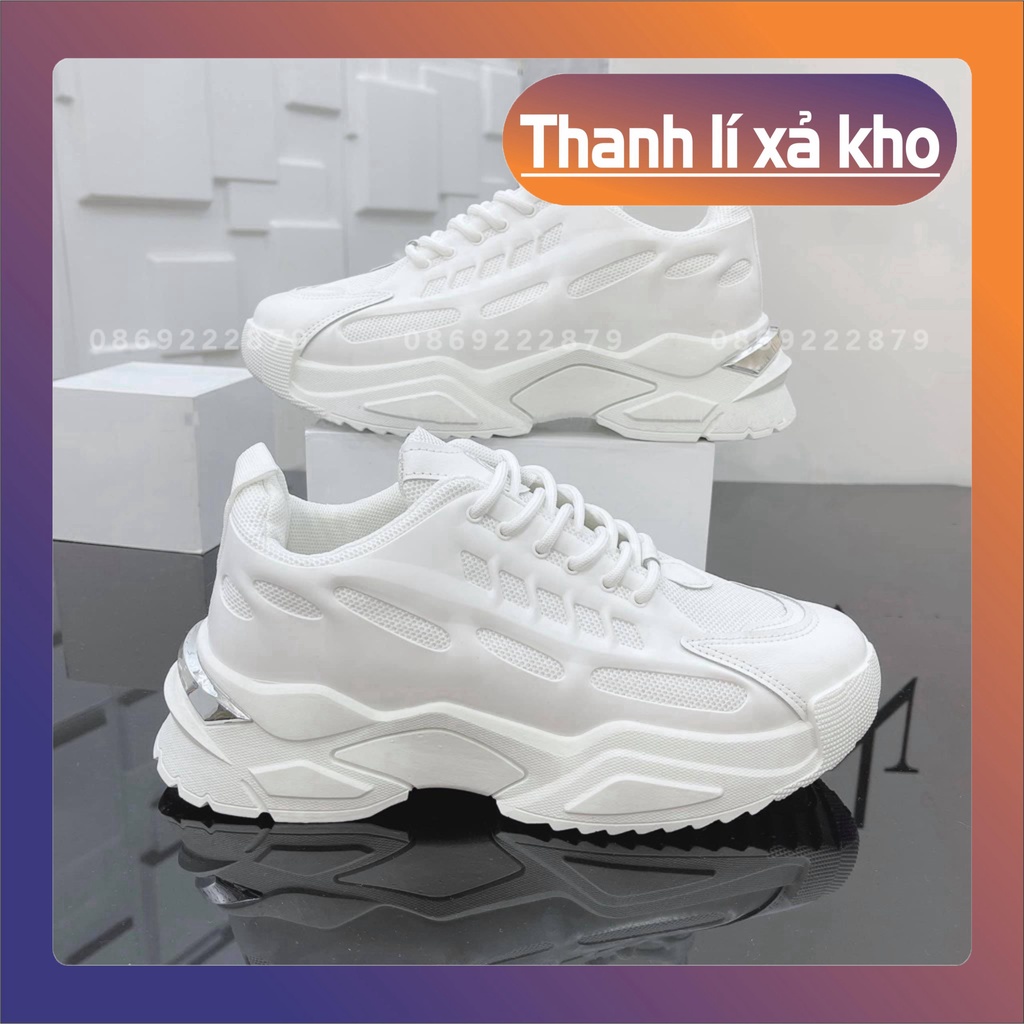 [Ảnh Thật] Giày thể thao nam, Giày sneaker nam độn full trắng CK2025 Thương hiệu RoS GamEr | BigBuy360 - bigbuy360.vn