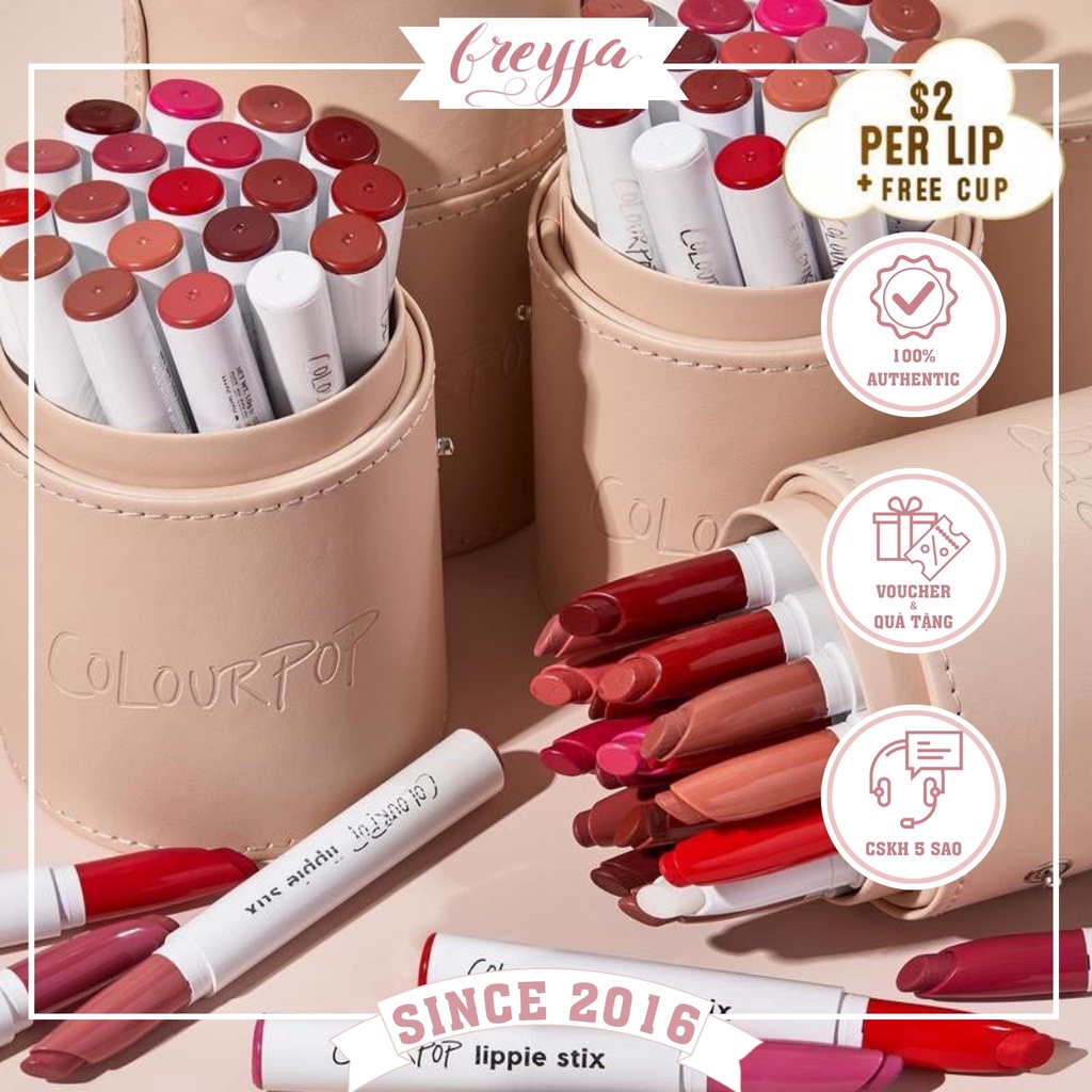 Son thỏi COLOURPOP Lippie Stix MÀU ĐỎ RƯỢU THOUSAND PERCENT