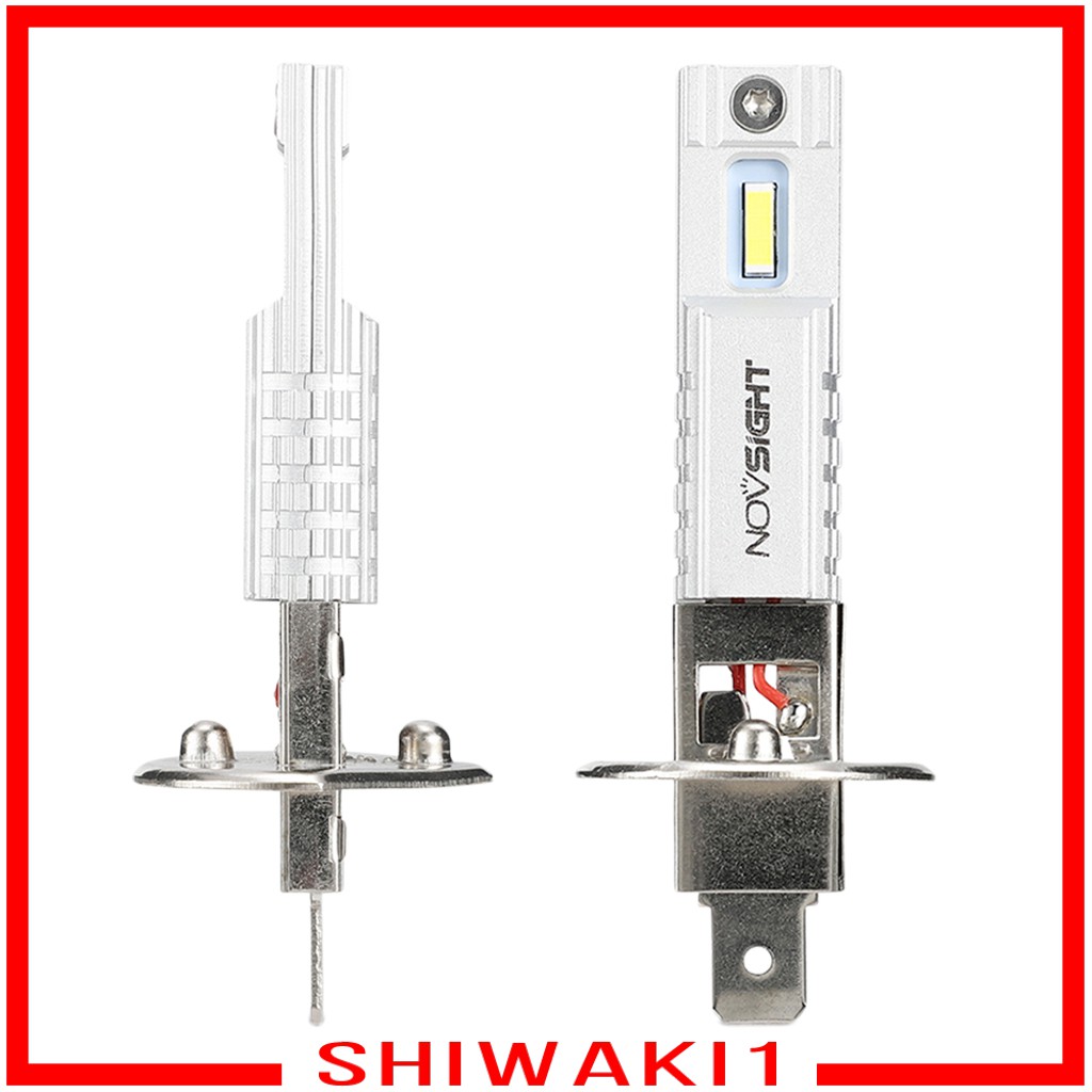 Set 2 Bóng Đèn Pha H1 6000k 80w Chuyên Dụng Cho Xe Hơi